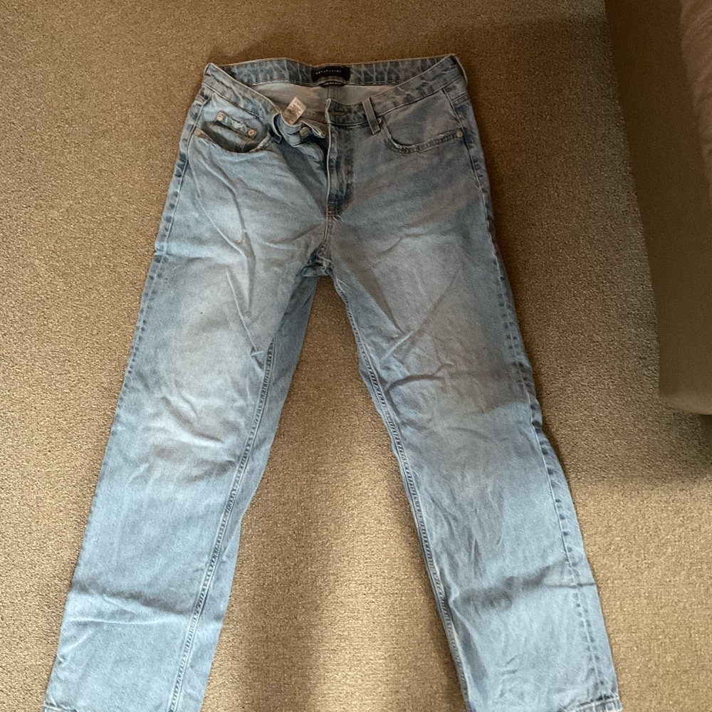 Aeropostale Women's Light Blue Flare Jeans